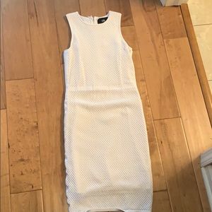 Line Mesh Dress